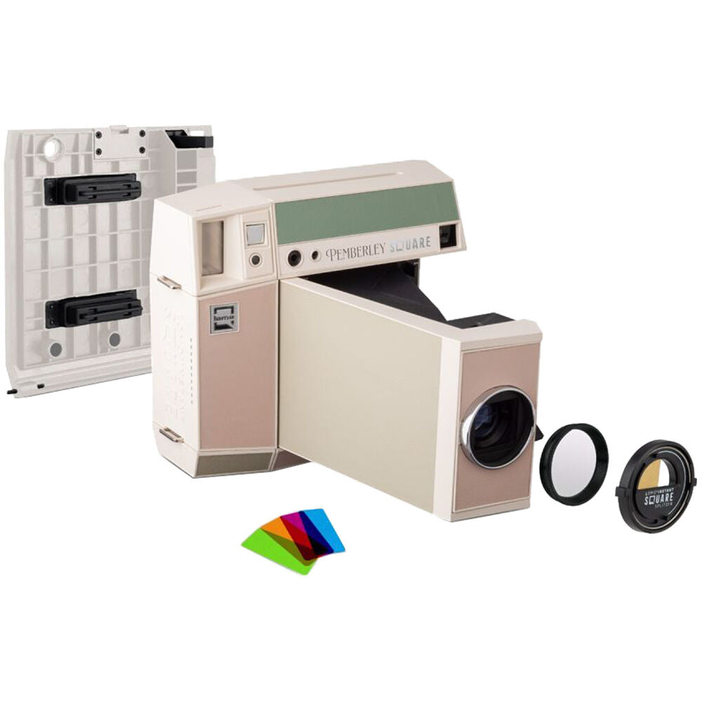 Cámara Analógica Lomography Lomo'Instant Square Glass y Kit de Accesorios (Pemberly) - vista principal