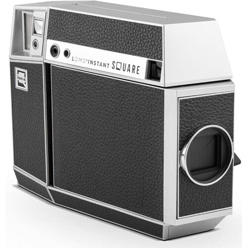 Cámara Analógica Lomography Lomo'Instant Square Glass y Kit de Accesorios (Negro Nueva) - puertos y conexiones