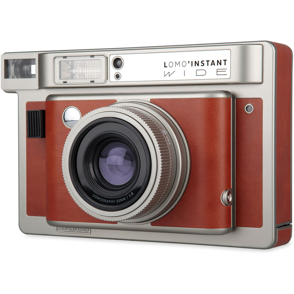 Cámara Analógica Lomography Lomo'Instant Wide Central Park y Lentes - vista trasera