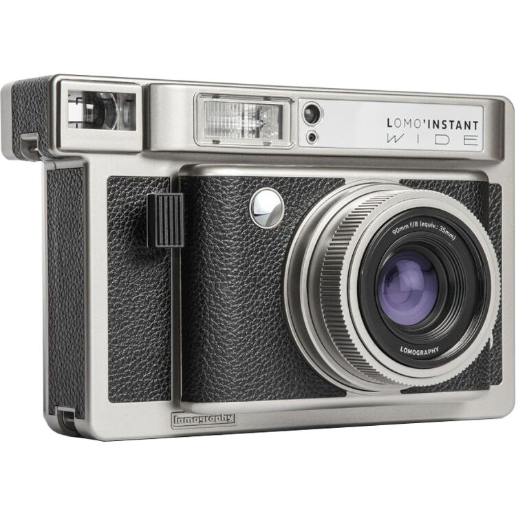 Cámara Analógica Lomography Lomo'Instant Wide Monte Carlo y Lentes - vista trasera