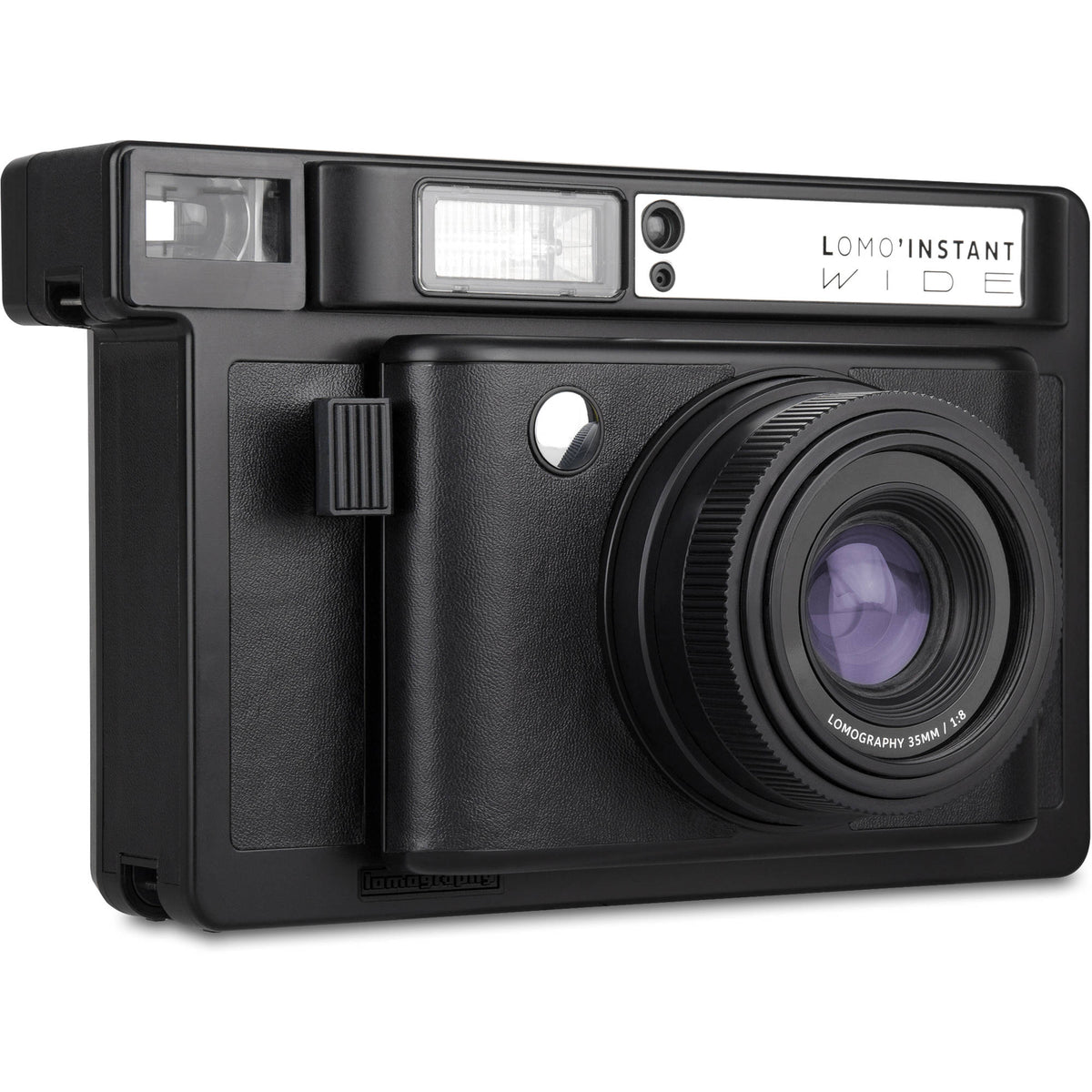 Cámara Analógica Lomography Lomo'Instant Wide (Negro) - vista trasera
