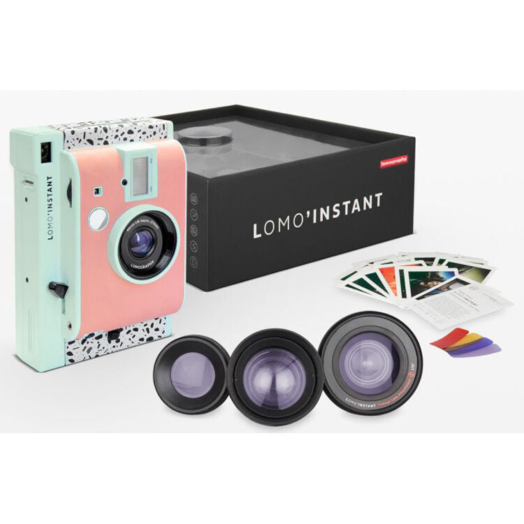 Cámara Analógica Lomography Lomo'Instant y 3 Lentes (Edición Milano) - vista trasera