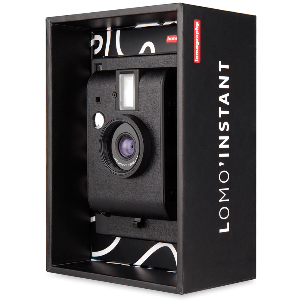 Cámara Analógica Lomography Lomo'Instant y 3 Lentes (Edición Negra) - puertos y conexiones