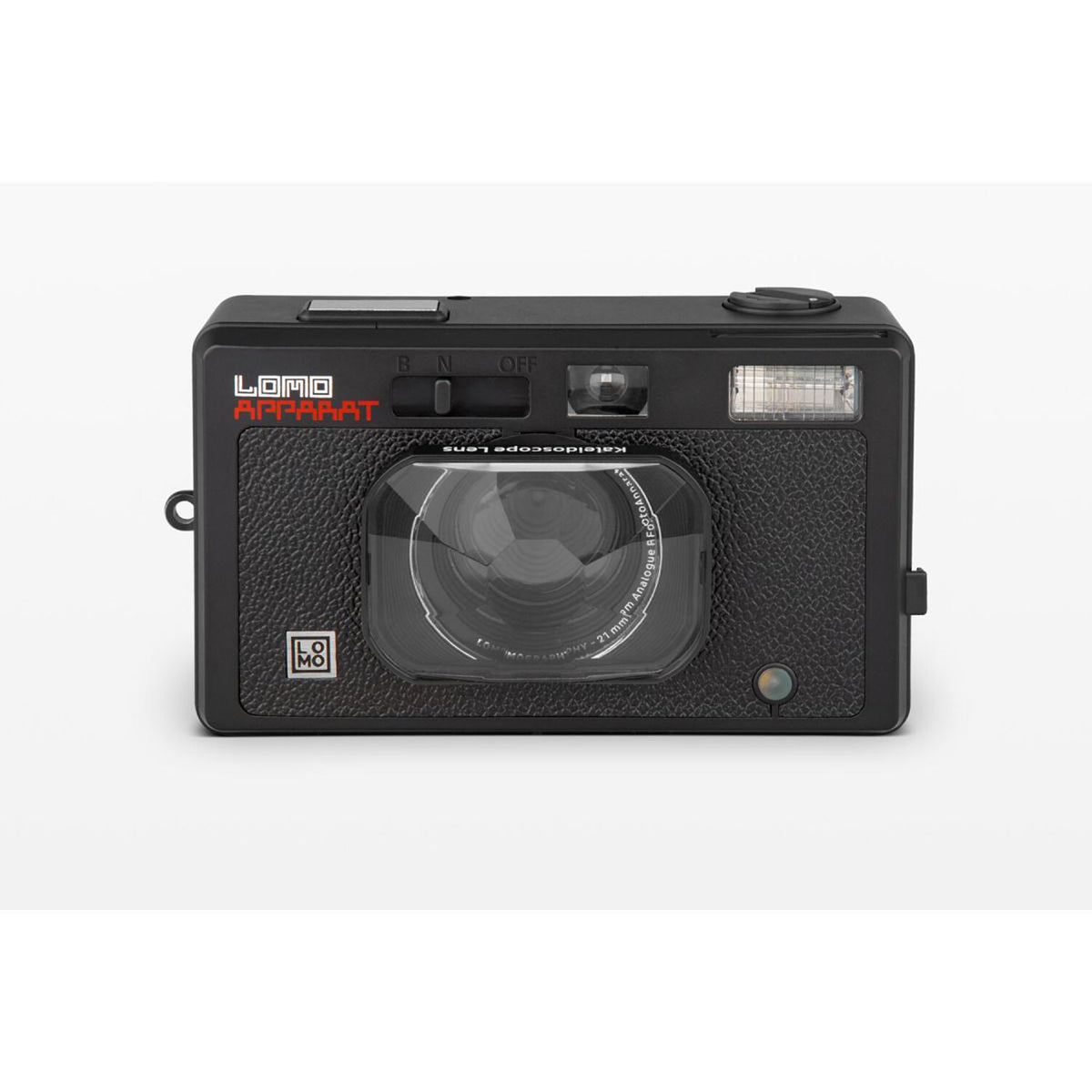 Cámara Analógica Lomography LomoApparat 21mm Gran Angular (Negro) - vista trasera