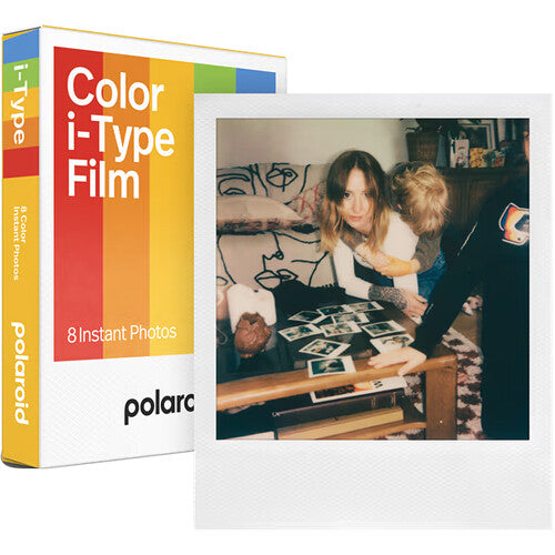 Cámara Analógica Polaroid Flip Color Set Inicial (Negro, 8 Exposiciones) con Película - detalle