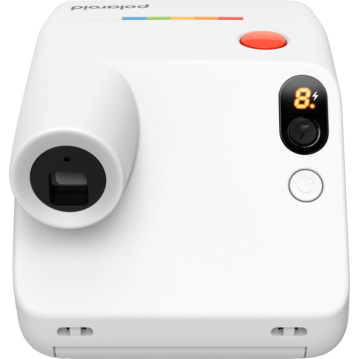 Cámara Analógica Polaroid Go Generation 3 (Blanco) con Película - vista trasera
