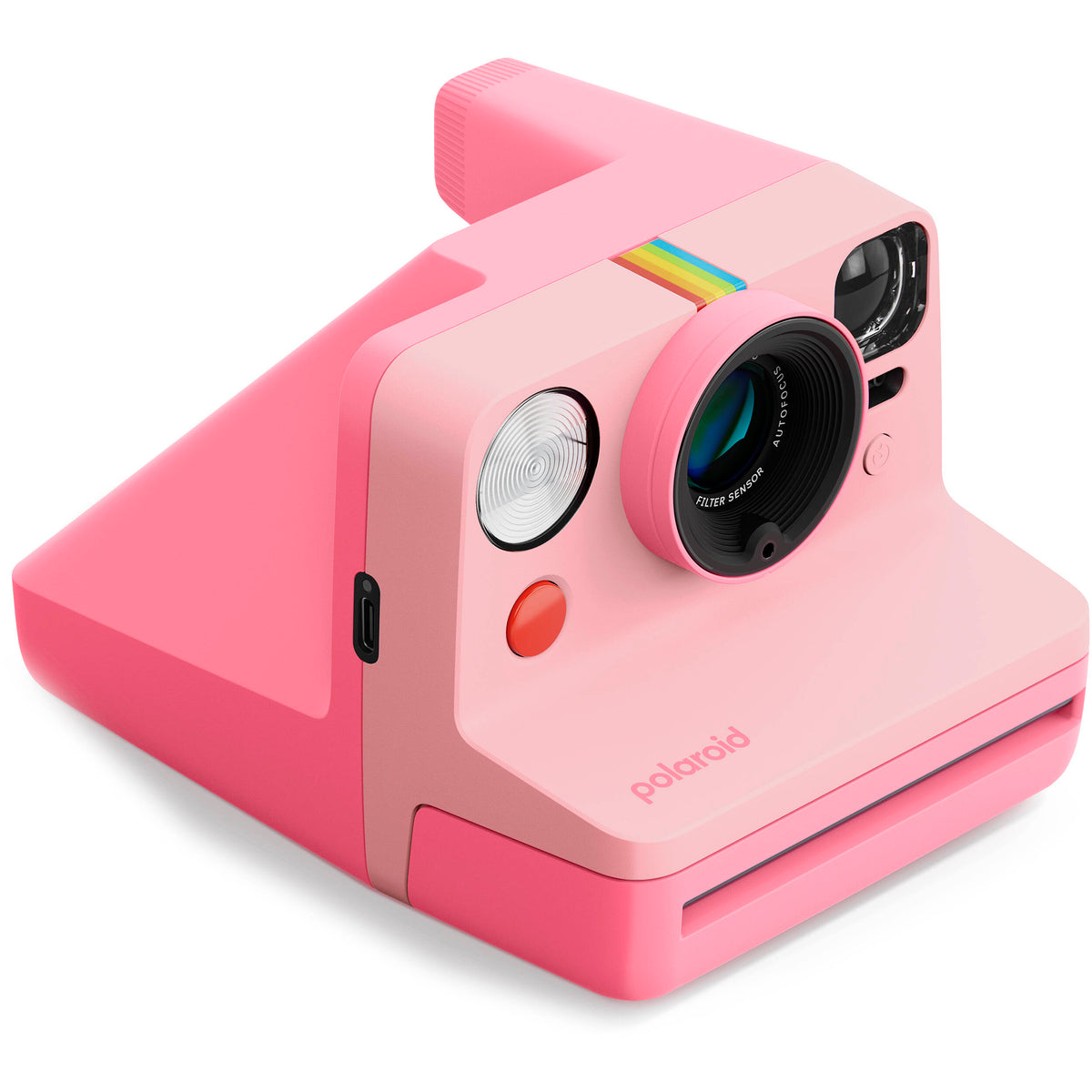 Cámara Analógica Polaroid Now Generation 3 i-Type (Rosa) - vista trasera