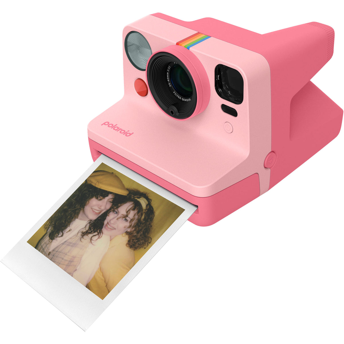 Cámara Analógica Polaroid Now Generation 3 i-Type (Rosa) - vista lateral
