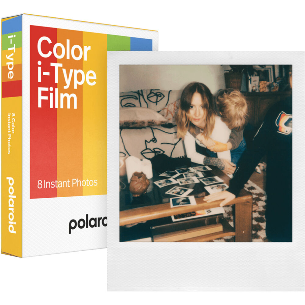 Cámara Analógica Polaroid Now Generation 3 i-Type Set Inicial (Verde Azulado, 8 Exposiciones) con Película - vista trasera