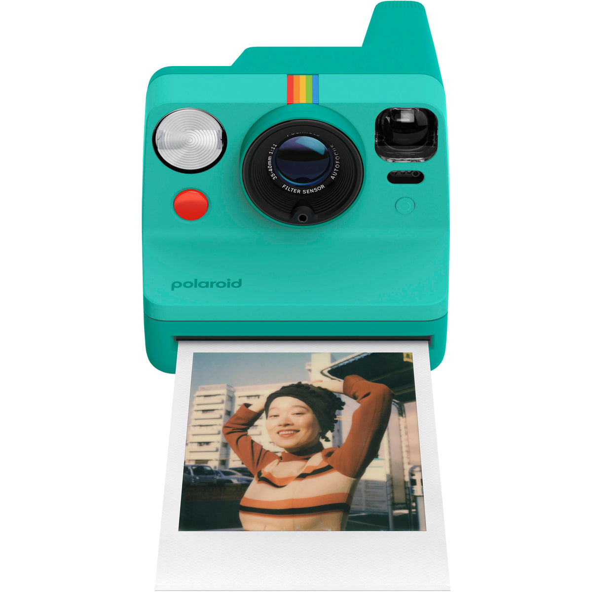 Cámara Analógica Polaroid Now Generation 3 i-Type (Verde Azulado) - vista principal