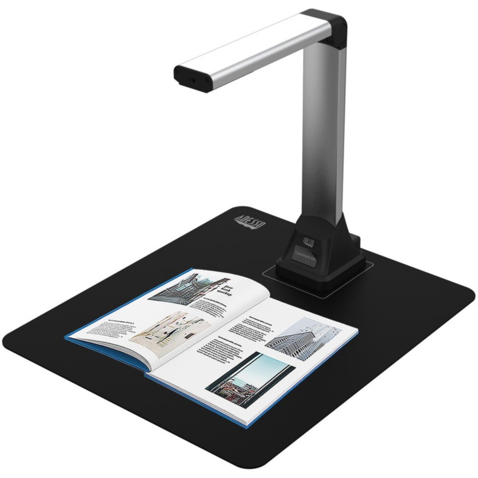 Cámara de Documentos Adesso 5 Megapixel Fixed-Focus A4 Document Camera Scanner - vista 3