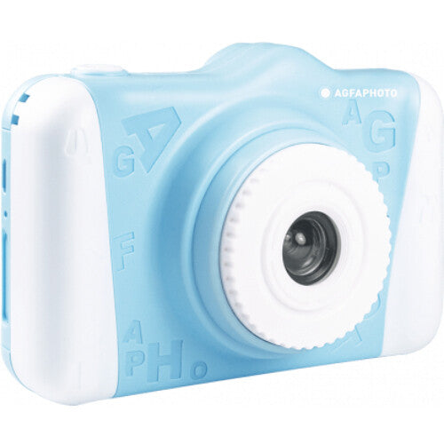 Cámara Digital AgfaPhoto Realikids Cam 2 para Niños Azul - vista trasera