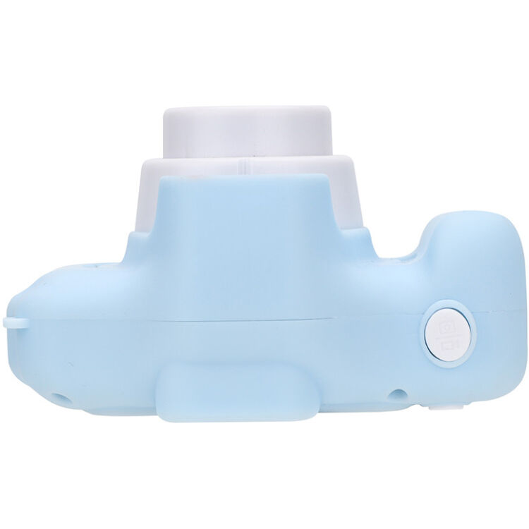Cámara Digital AgfaPhoto Realikids Cam Mini para Niños Azul - vista lateral