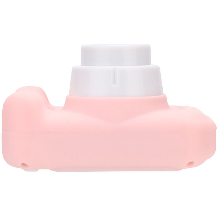 Cámara Digital AgfaPhoto Realikids Cam Mini para Niños Rosa - vista lateral