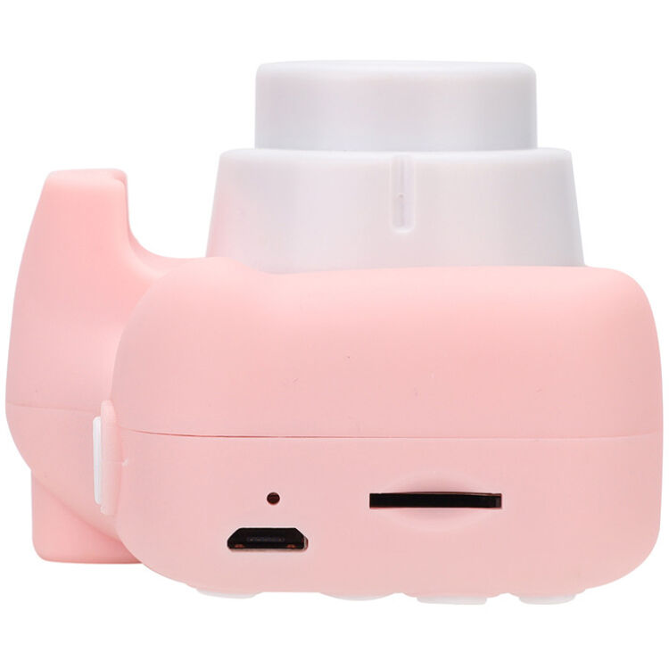 Cámara Digital AgfaPhoto Realikids Cam Mini para Niños Rosa - puertos y conexiones