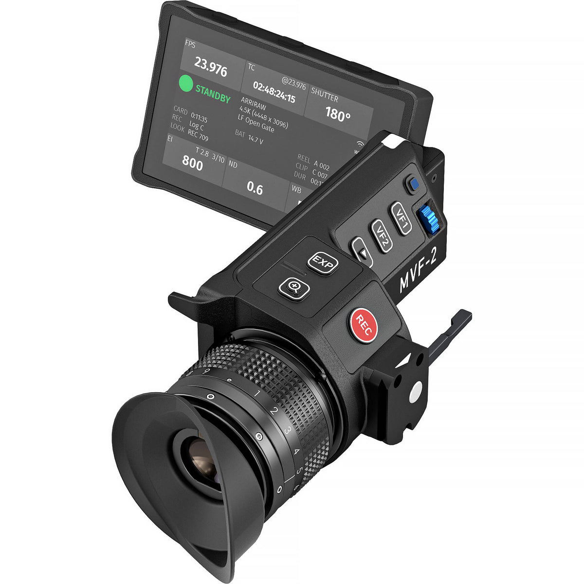 Cámara Digital ARRI ALEXA 35 Kit de Operador Base (LPL, MVF) - puertos y conexiones