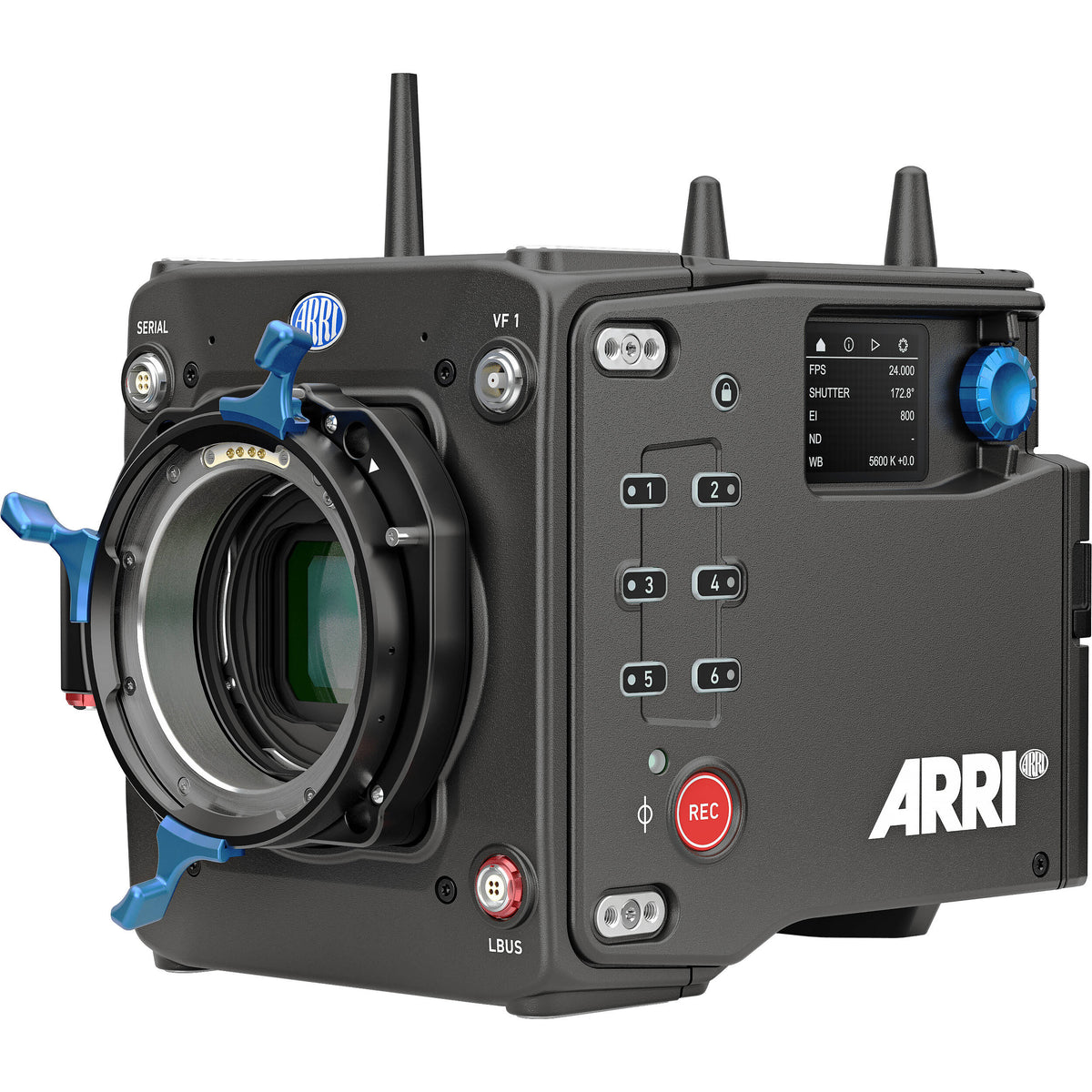 Cámara Digital ARRI ALEXA 35 Kit de Producción Base (LPL, MVF, 19mm) - vista frontal