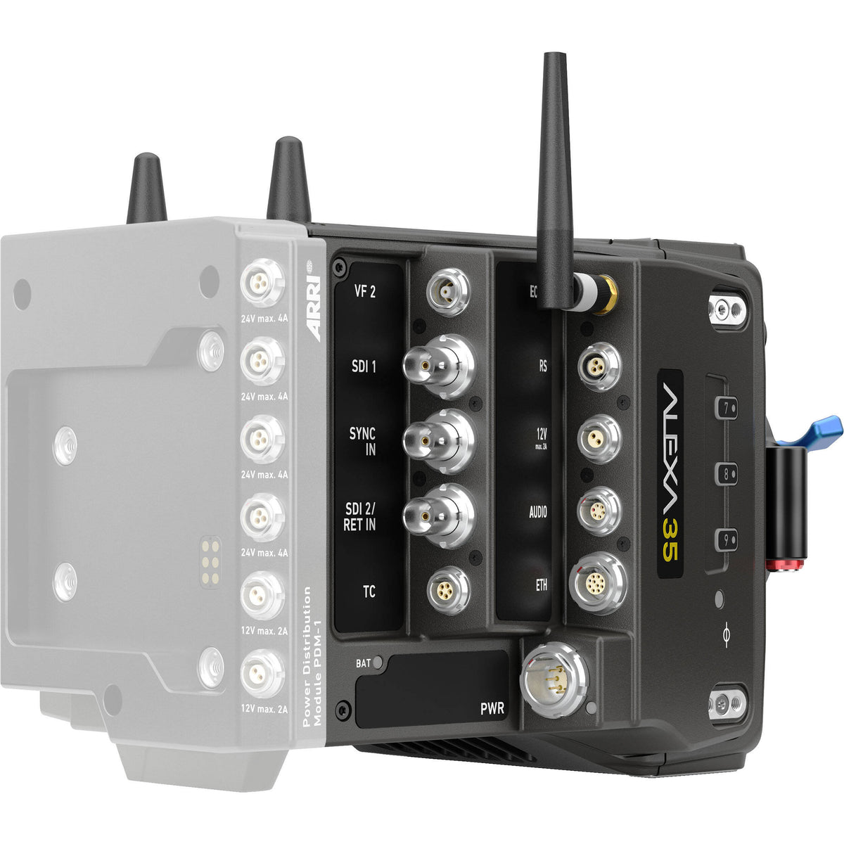 Cámara Digital ARRI ALEXA 35 Kit Liviano - vista trasera