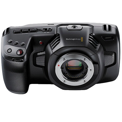Cámara Digital Blackmagic Design Pocket 4K - vista trasera
