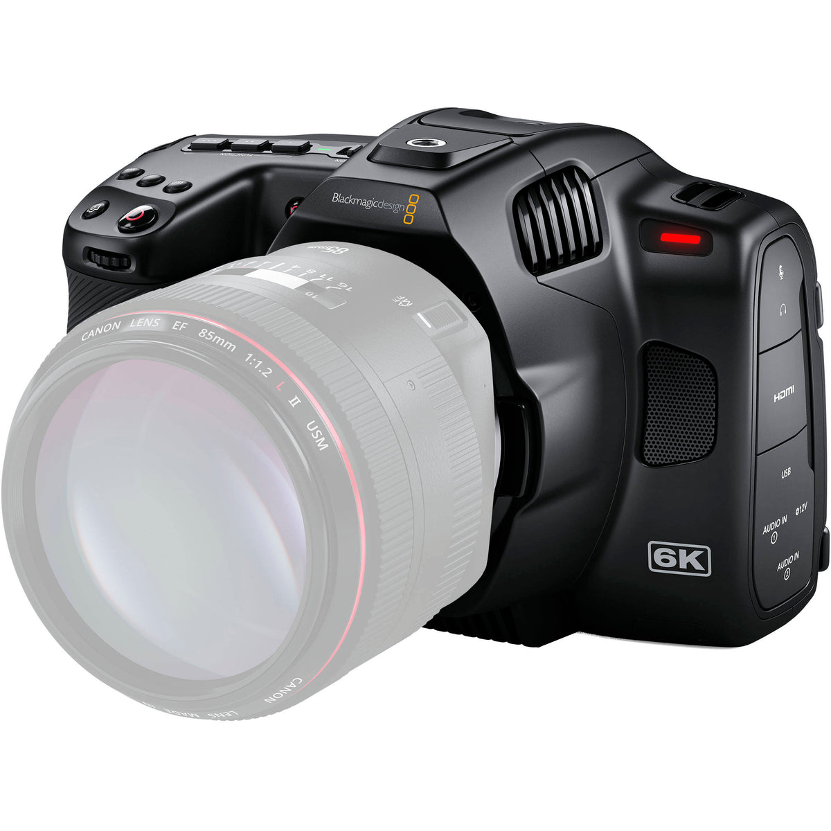 Cámara Digital Blackmagic Design Pocket 6K Pro (Canon EF) - vista frontal