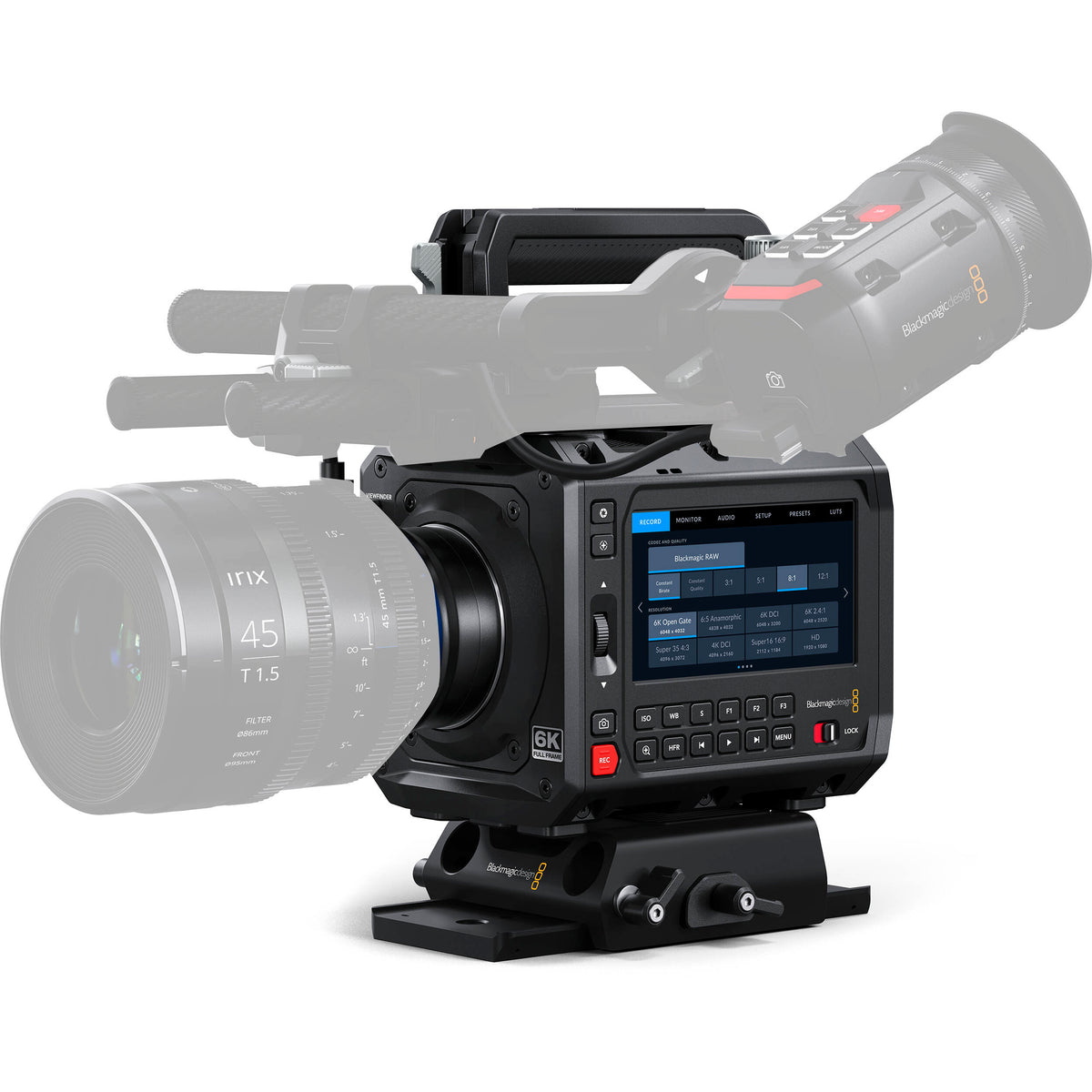 Cámara Digital Blackmagic Design PYXIS 6K Cinema Box (Canon EF) - vista trasera
