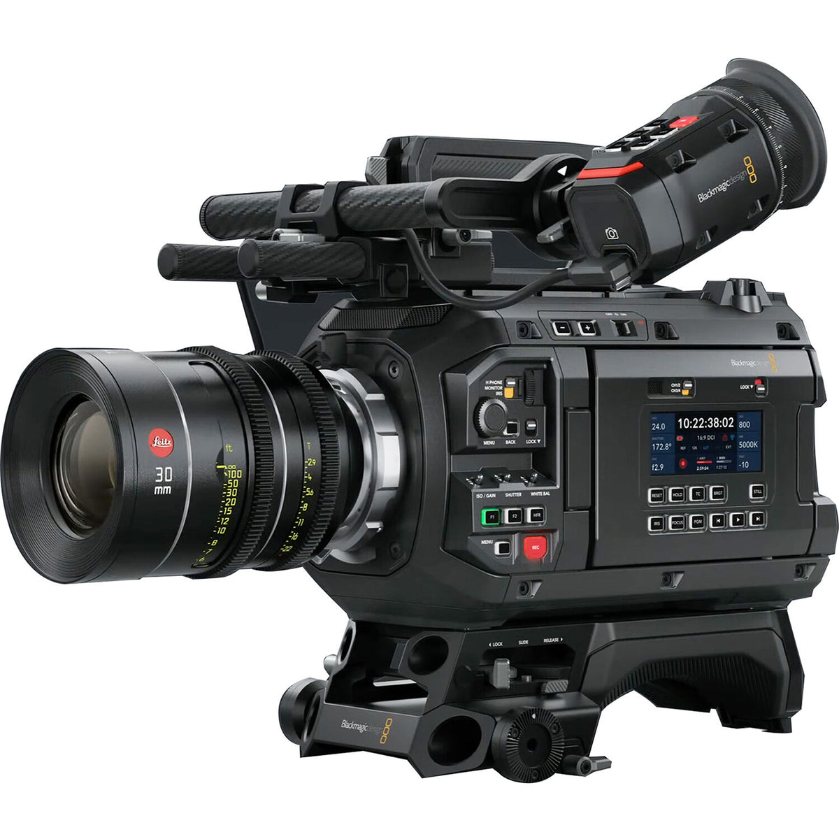 Cámara Digital Blackmagic Design URSA Cine 17K 65 and URSA Cine EVF Kit - vista frontal