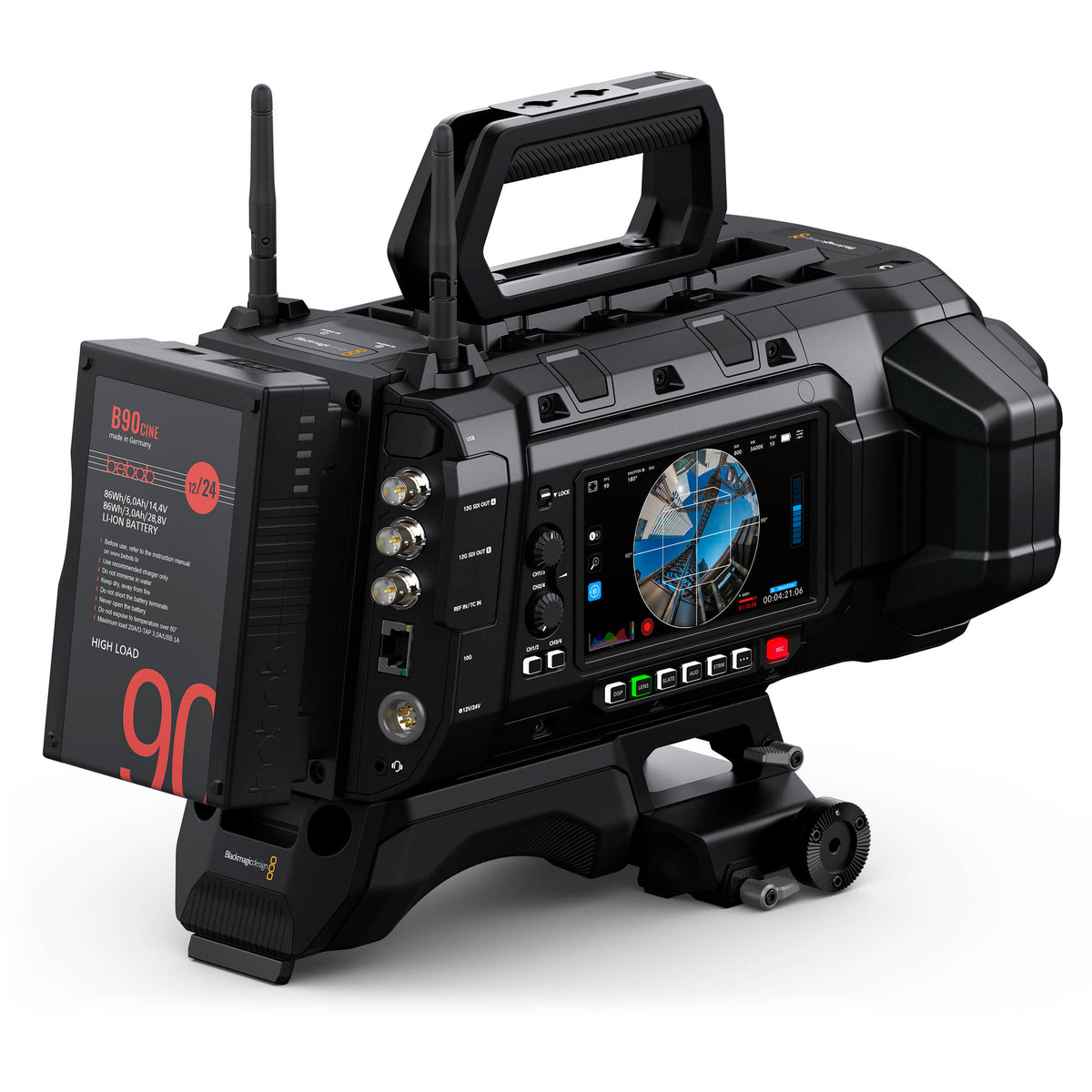 Cámara Digital Blackmagic Design URSA Cine Immersive - vista frontal