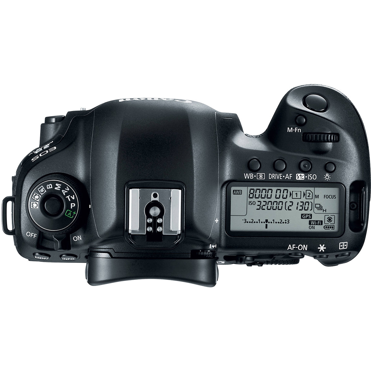Cámara Digital Canon EOS 5D Mark IV DSLR Full Frame 30.4MP - vista trasera