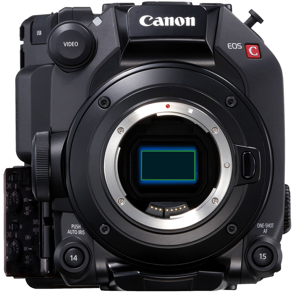 Cámara Digital Canon EOS C300 Mark III Cuerpo (EF Lente Montura) - vista principal