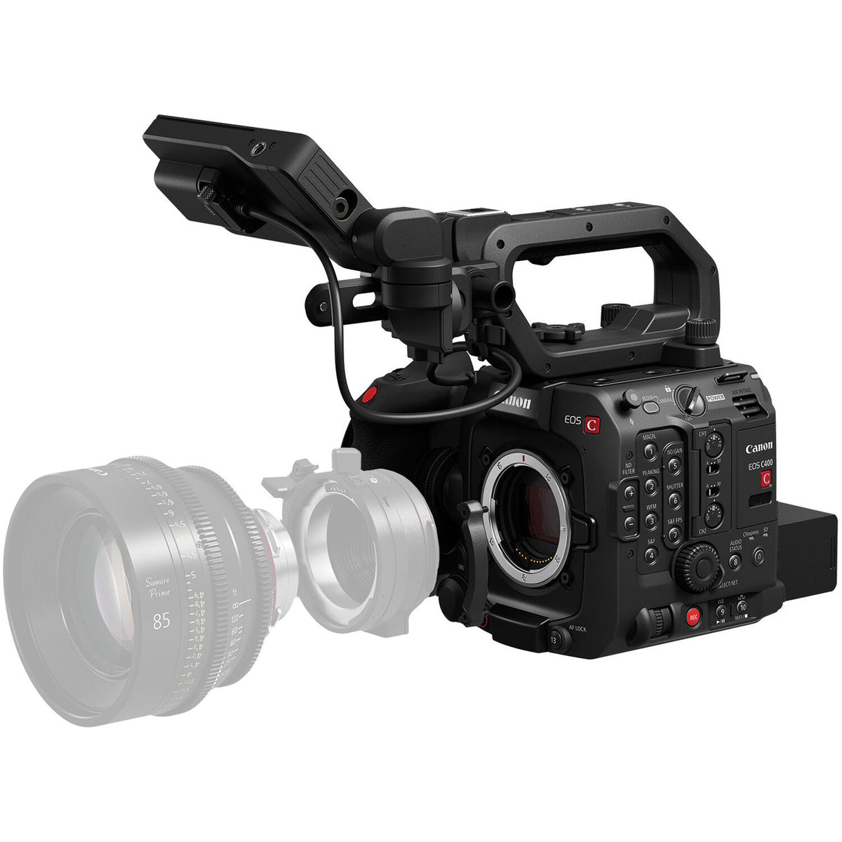 Cámara Digital Canon EOS C400 6K Full Frame (Canon RF) - en uso