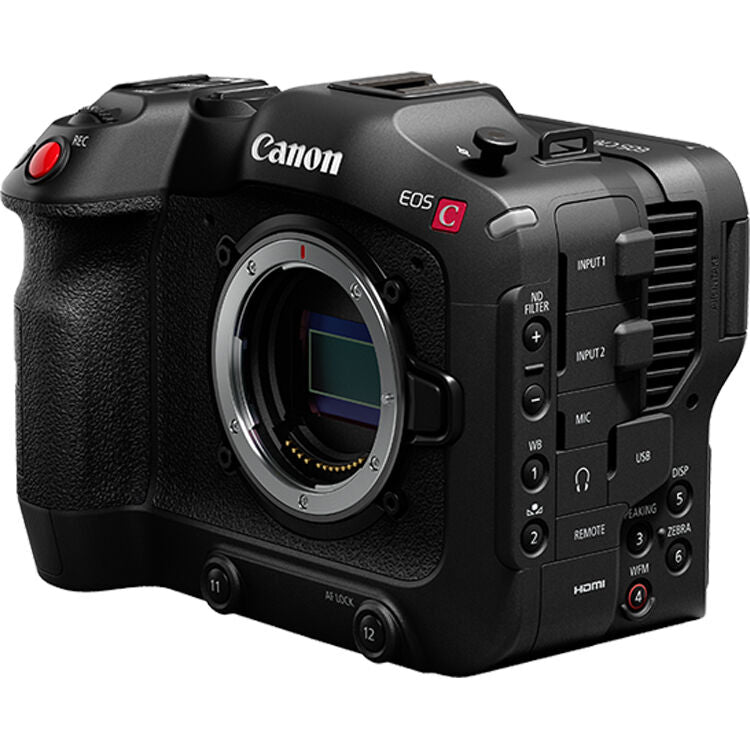 Cámara Digital Canon EOS C70 Cinema Kit con 24-105mm Lente Zoom - vista frontal