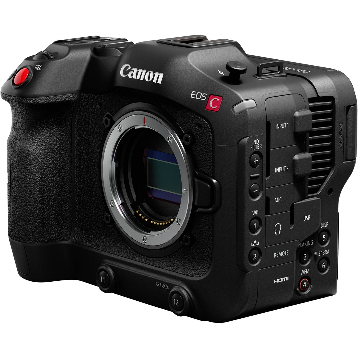 Cámara Digital Canon EOS C70 (RF Montura) - vista frontal