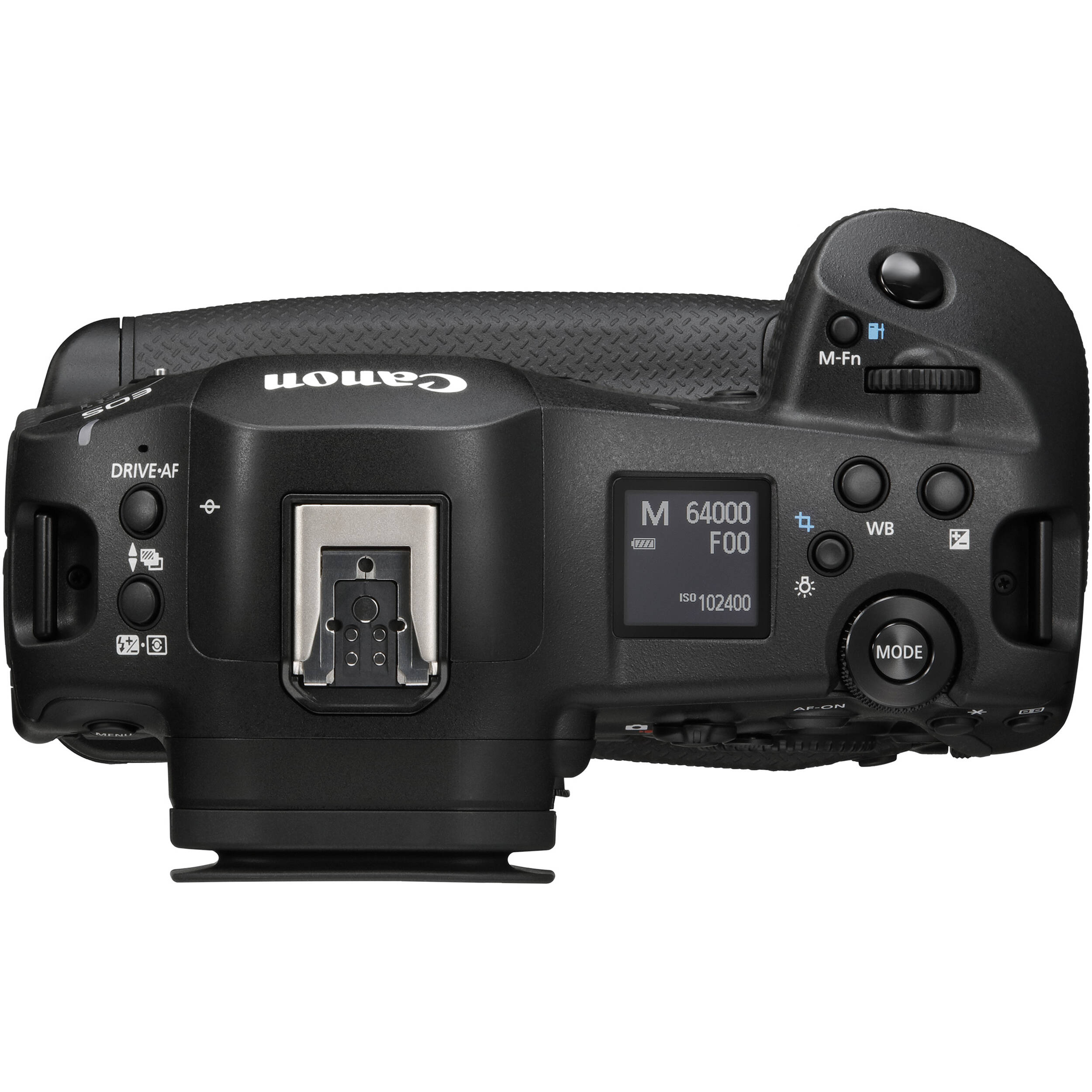 Cámara Digital Canon EOS R1 Mirrorless Full Frame Profesional - vista trasera