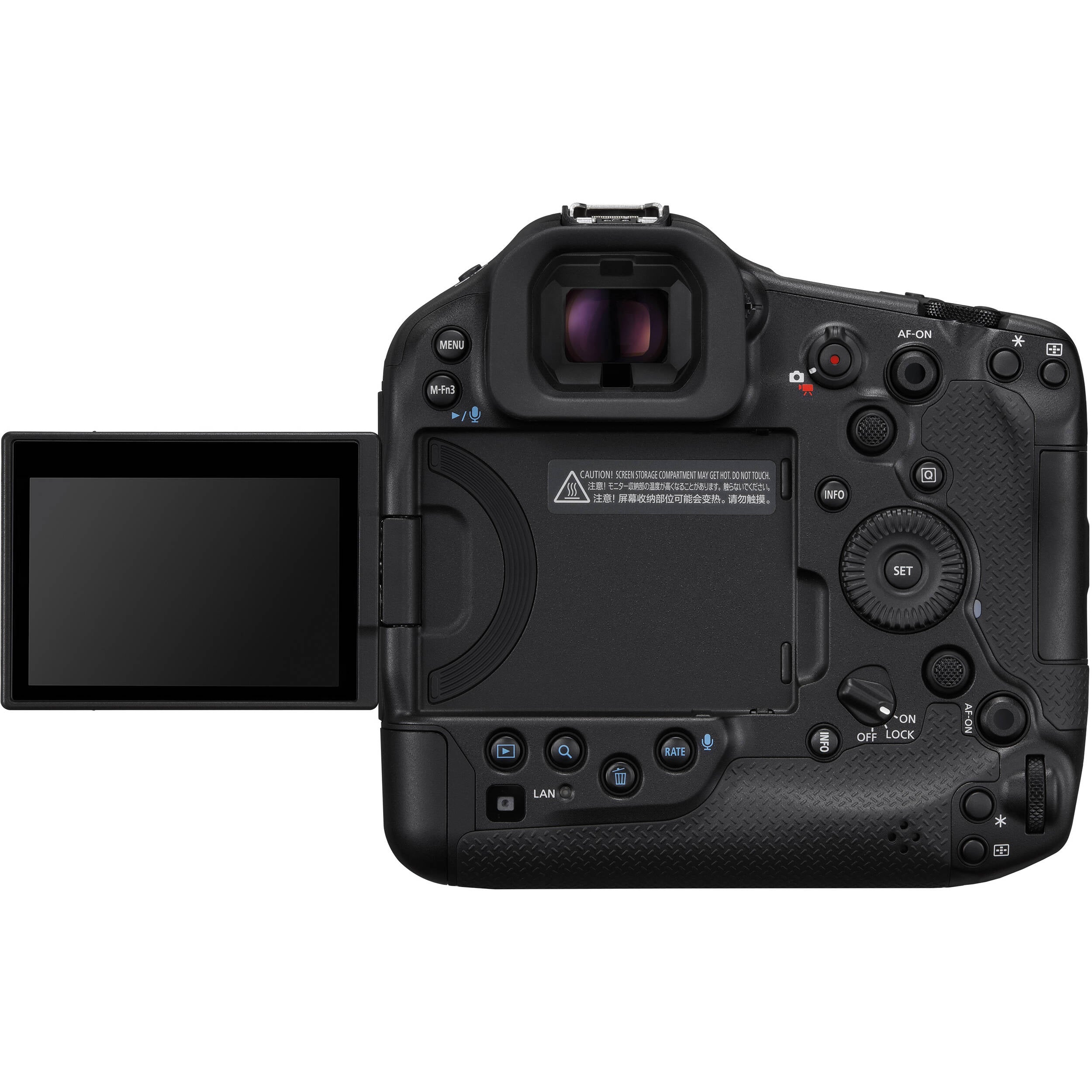 Cámara Digital Canon EOS R1 Mirrorless Full Frame Profesional - contenido de la caja
