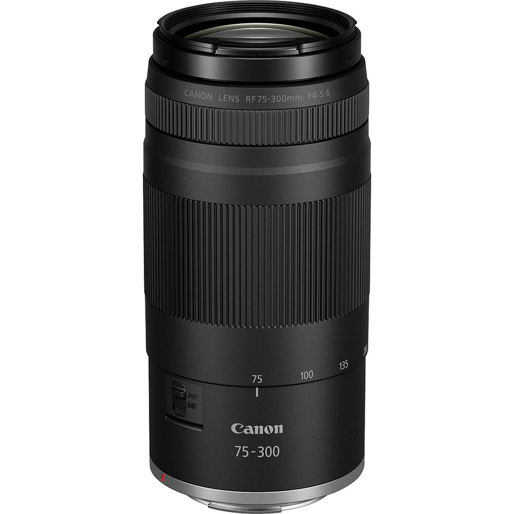 Cámara Digital Canon EOS R100 con Lentes RF-S 18-45mm y RF 75-300mm - en uso