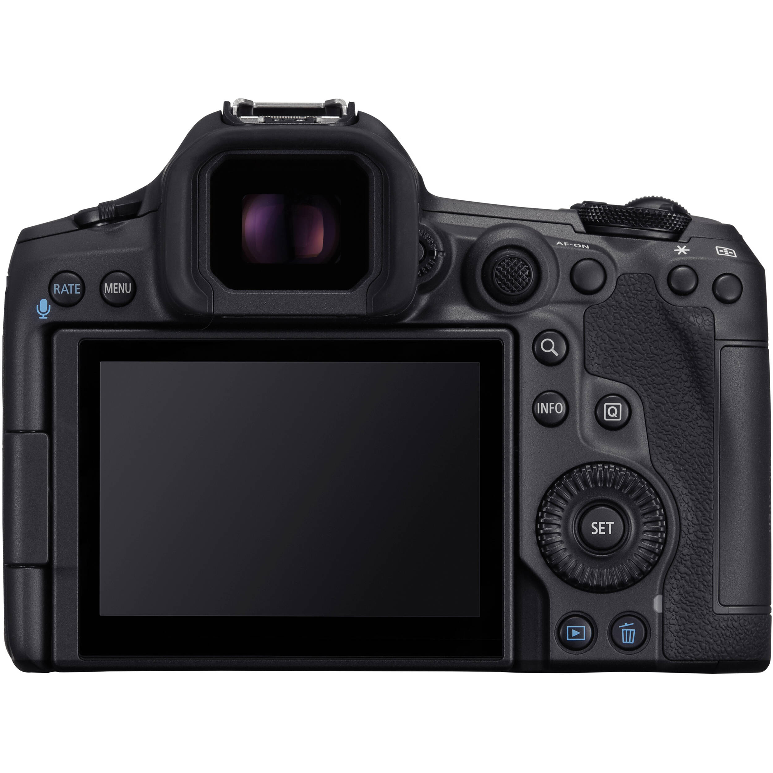 Cámara Digital Canon EOS R5 Mark II con Lente RF 24-105mm f/4L - vista frontal