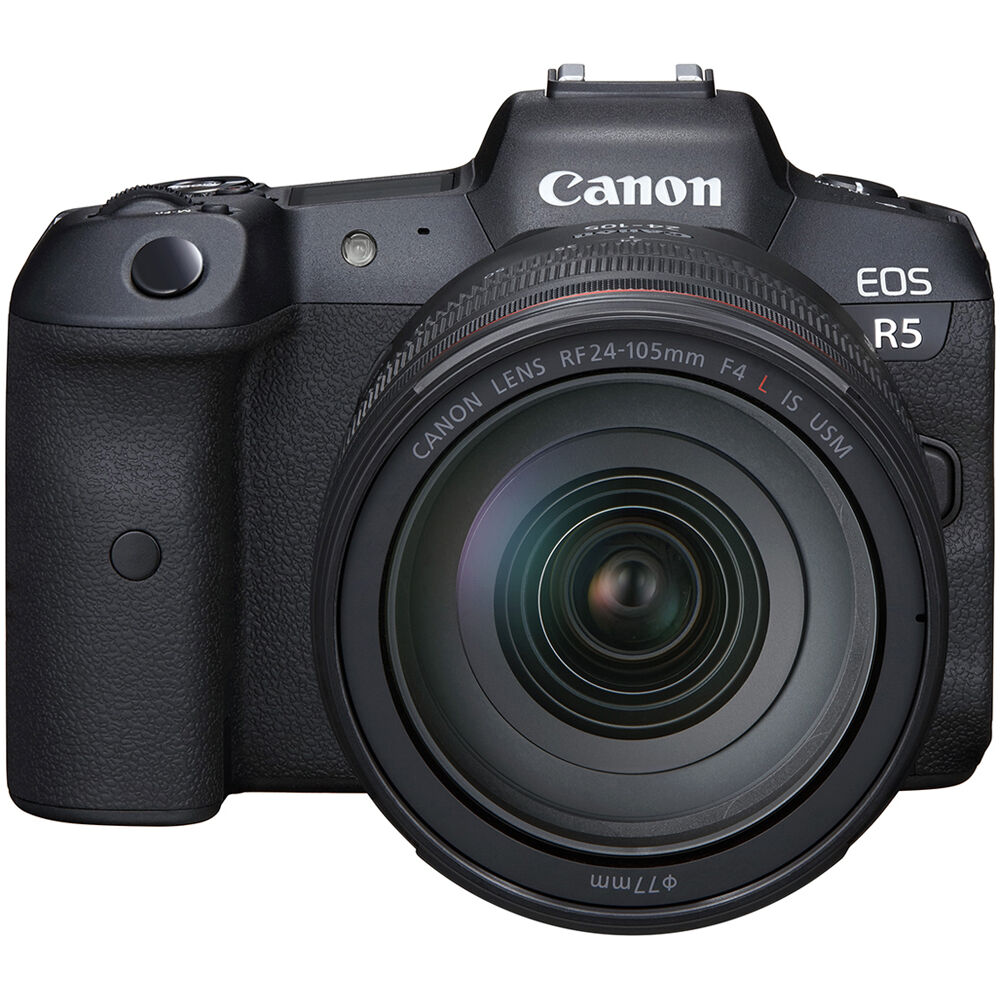 Cámara Digital Canon EOS R5 Mirrorless Full Frame 45MP 8K - puertos y conexiones
