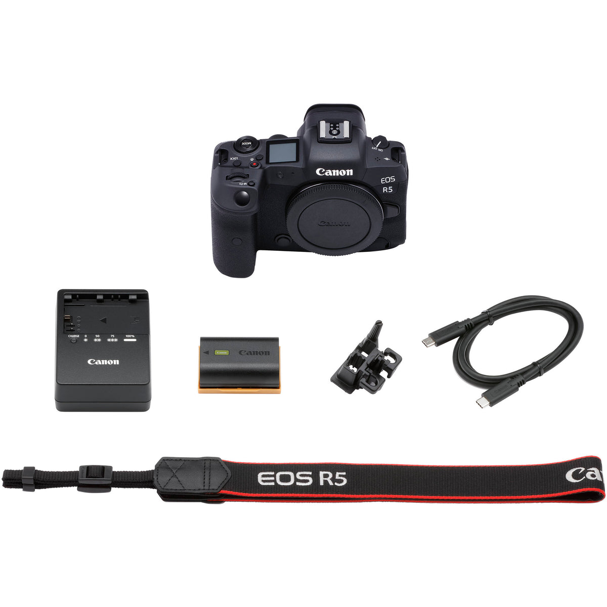 Cámara Digital Canon EOS R5 Mirrorless Full Frame 45MP 8K - en uso