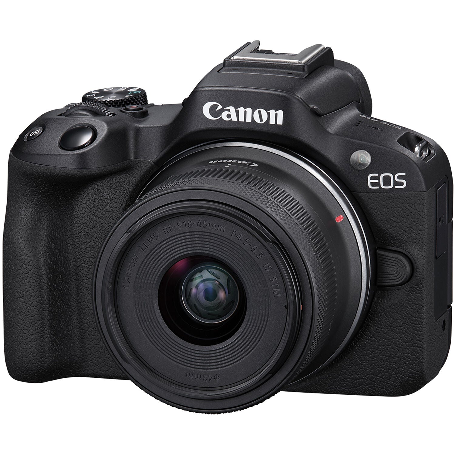Cámara Digital Canon EOS R50 con Lente RF-S 18-45mm Negra - vista principal