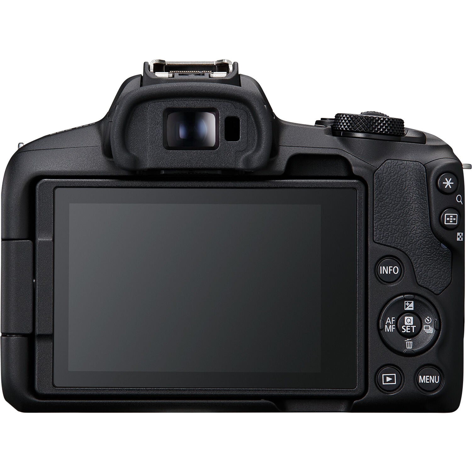 Cámara Digital Canon EOS R50 con Lente RF-S 18-45mm Negra - vista frontal