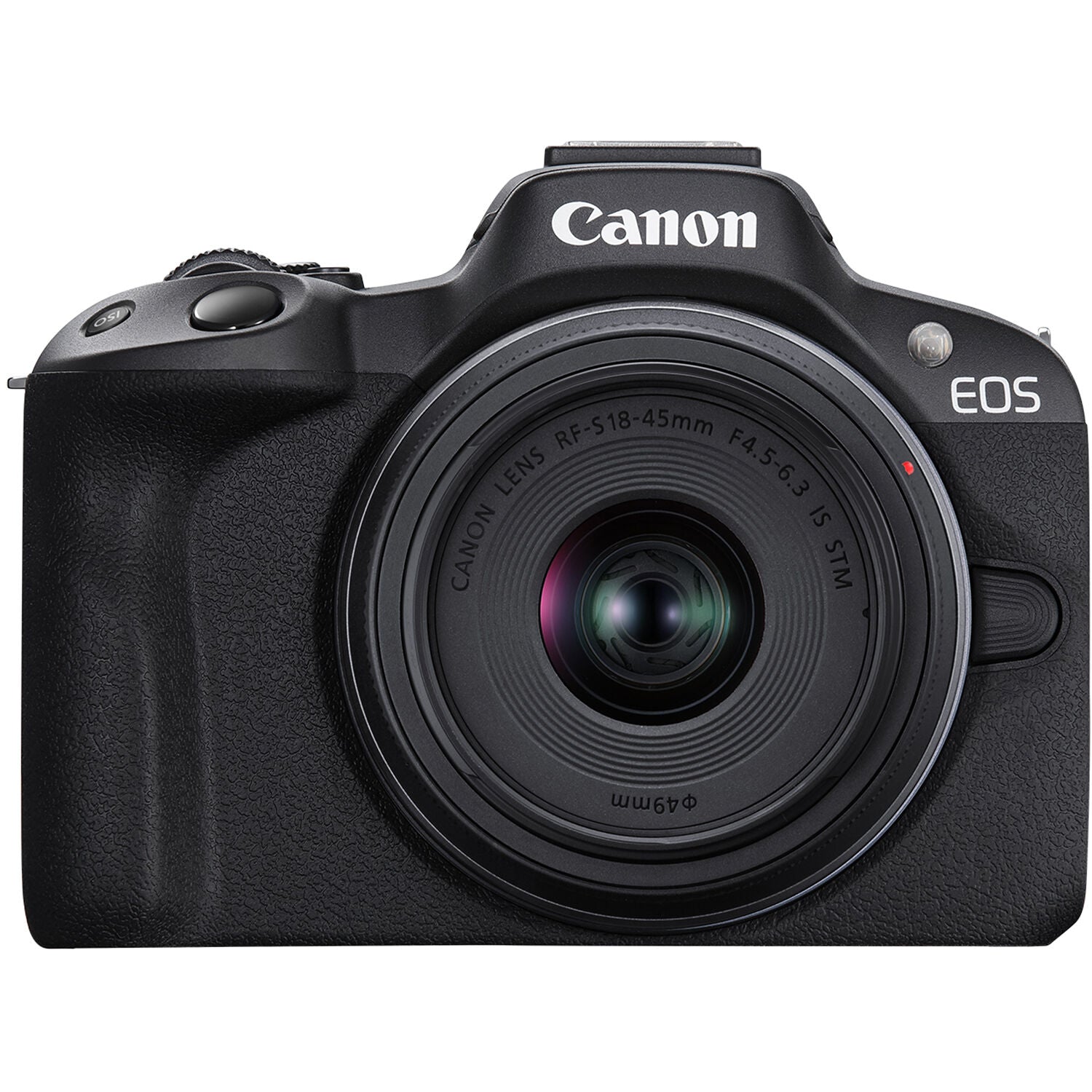 Cámara Digital Canon EOS R50 con Lente RF-S 18-45mm Negra - contenido de la caja