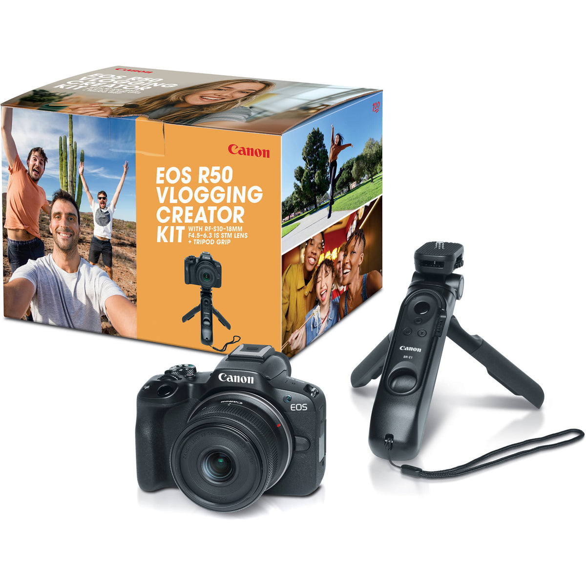 Cámara Digital Canon EOS R50 Kit Creador de Video - vista principal