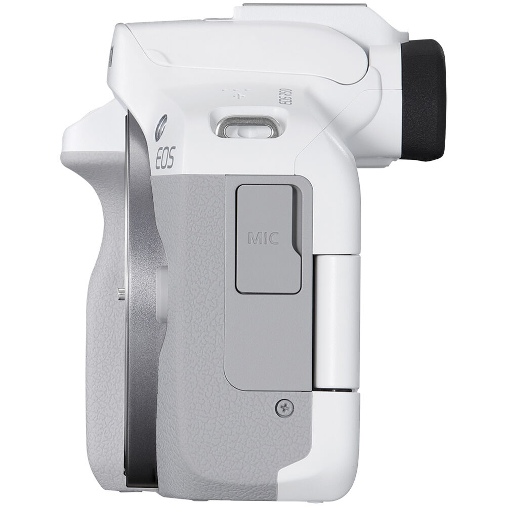 Cámara Digital Canon EOS R50 Mirrorless APS-C 24.2MP Blanca - puertos y conexiones