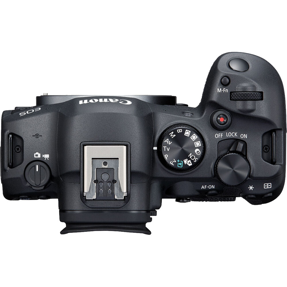 Cámara Digital Canon EOS R6 Mark II con Firmware de Stop Motion - vista trasera