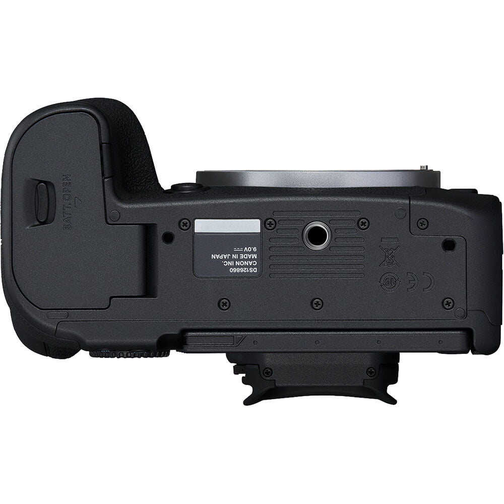 Cámara Digital Canon EOS R6 Mark II con Firmware de Stop Motion - vista lateral
