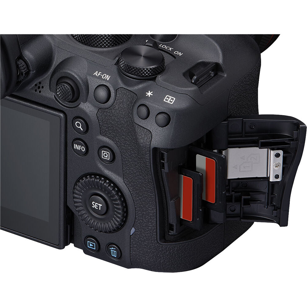 Cámara Digital Canon EOS R6 Mark II con Firmware de Stop Motion - en uso