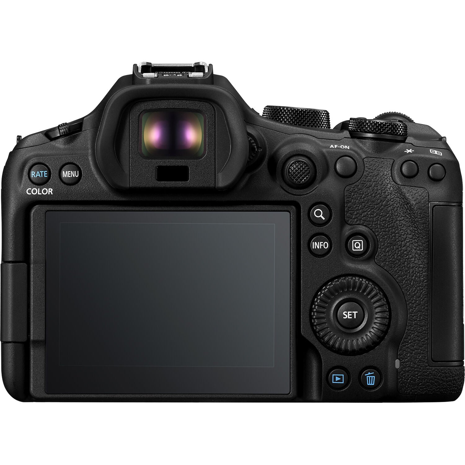 Cámara Digital Canon EOS R6 Mark III con Lente RF 24-105mm f/4-7.1 - vista frontal
