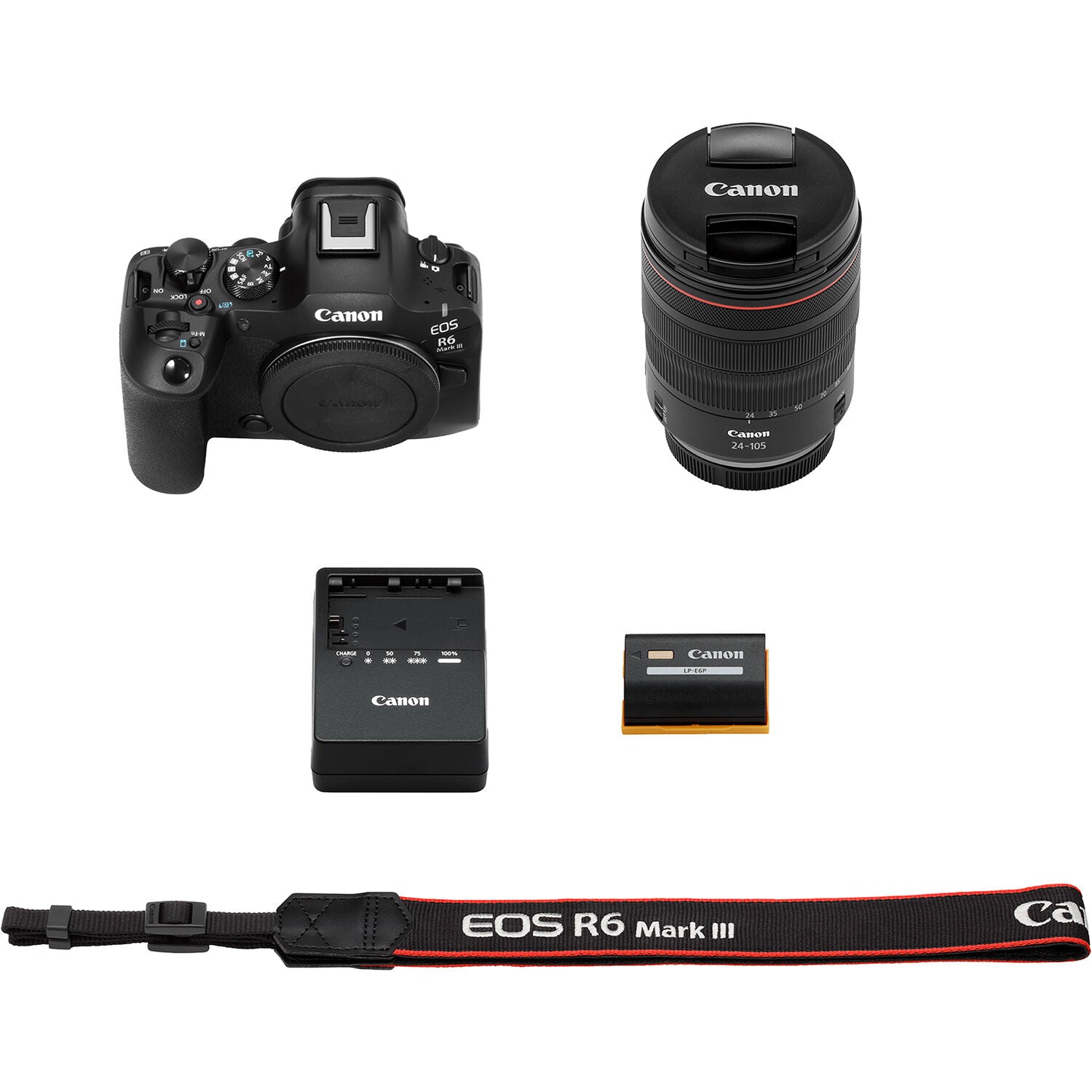 Cámara Digital Canon EOS R6 Mark III con Lente RF 24-105mm f/4L - detalle