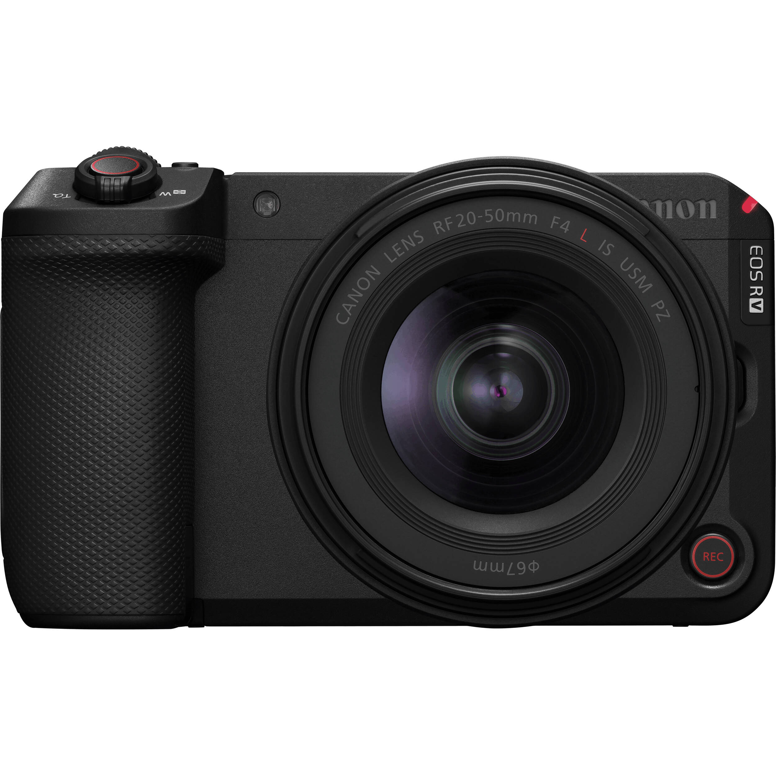 Cámara Digital Canon EOS R6 V con Lente RF 20-50mm f/4 - vista frontal