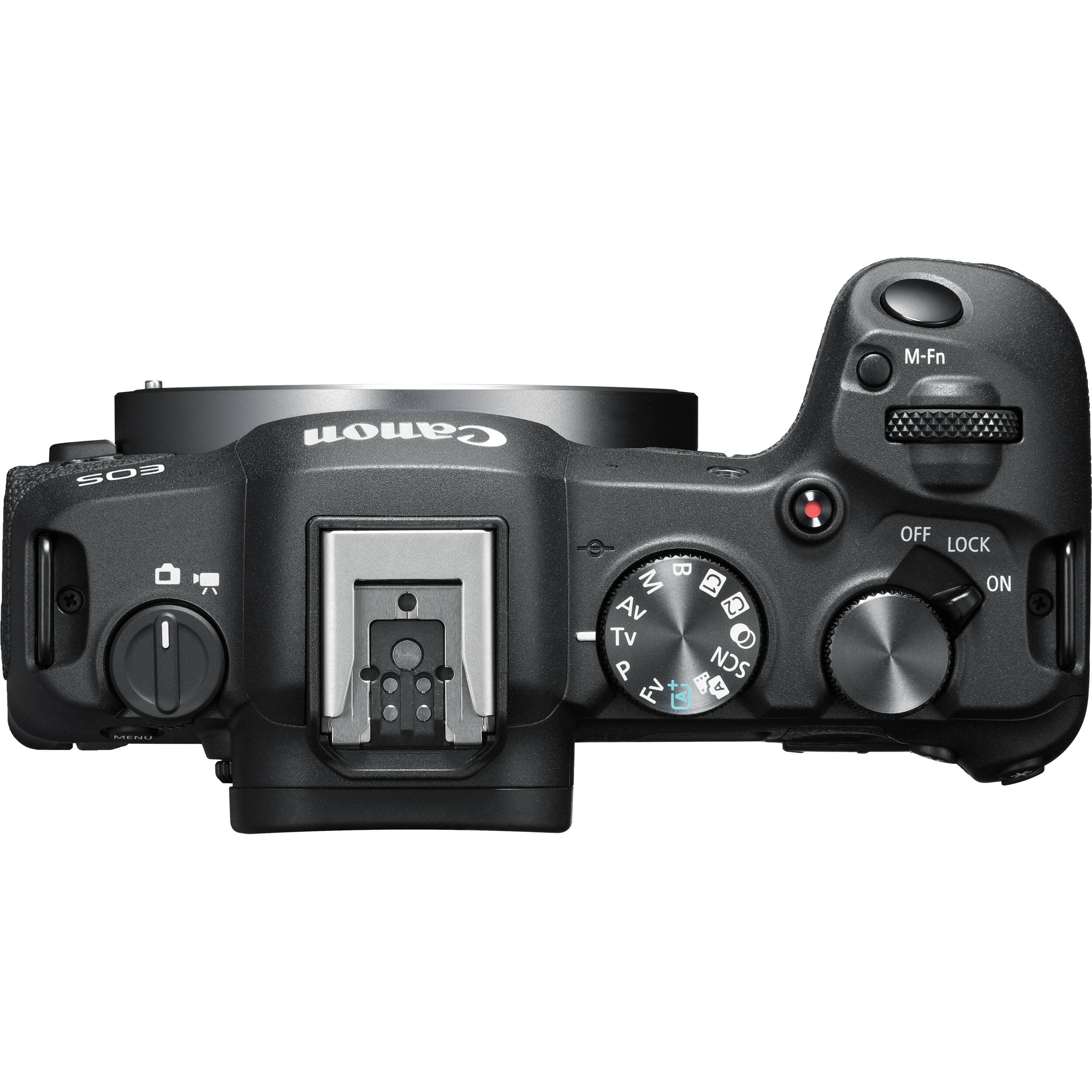 Cámara Digital Canon EOS R8 con Firmware de Guías de Recorte - puertos y conexiones